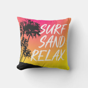 Kapaa Sunset Hawaiian Palm Treversible Kissen Für Draußen