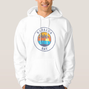 Kapalua Bay, Maui verblasster klassischer Stil Hoodie