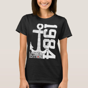 Kapazität 38 Jahre 1984 Matrosen 38. Geburtstag T-Shirt