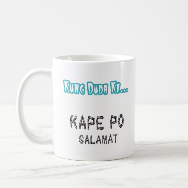 Kape Po Coffee Mug (Gauche)