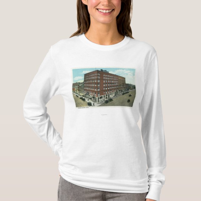 Kapelizabeth-Nahaufnahme-Ansicht von zwei T-Shirt (Vorderseite)
