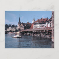 Kapellbrücke (Kapellbrücke), Schweiz Luzern