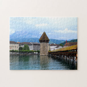 Kapellbrücke - Mt Pilatus - Luzern Schweiz