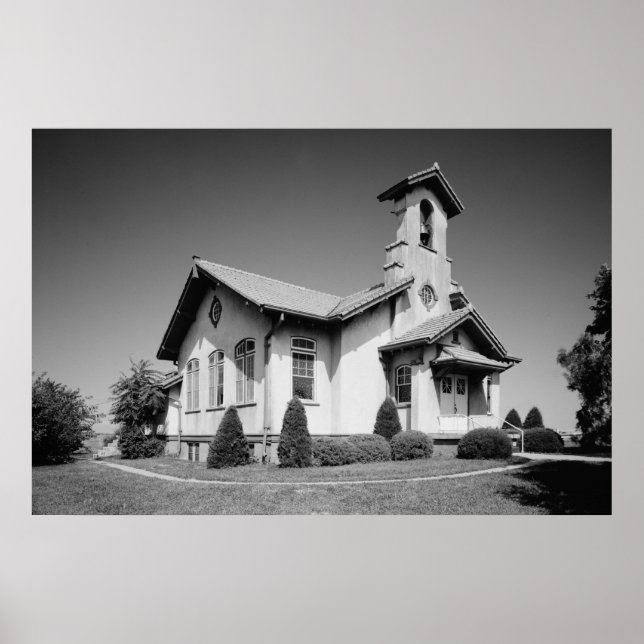Kapelle auf Longview Farm Poster (Vorne)