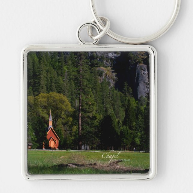 Kapelle bei Yosemite Schlüsselanhänger (Vorne)