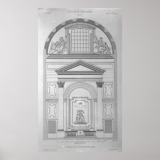 Kapelle der Pieta in St.Peter Poster (Vorne)