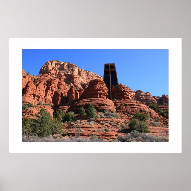 Kapelle des Heiligen Kreuzes Poster (Vorne)