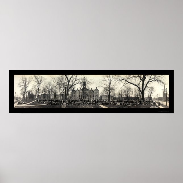 Kapelle des Moines IA Foto 1911 Poster (Vorne)