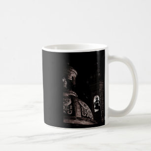 Kapelle El Carmen Glockenturm Schwarz-Weiß-Vertisc Kaffeetasse