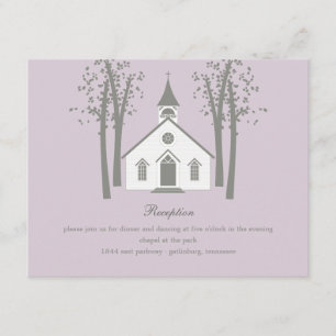 Kapelle Hochzeitskarte Begleitkarte