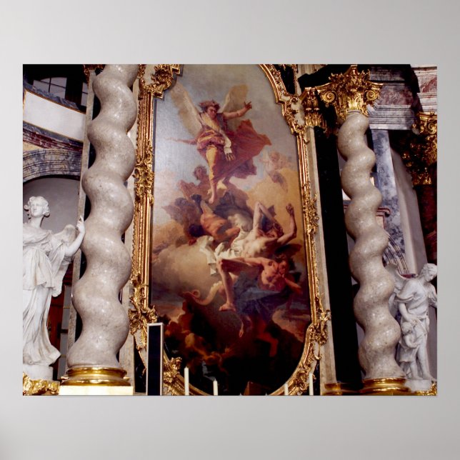 Kapelle Hofkirche im Residenz Palace, Poster (Vorne)