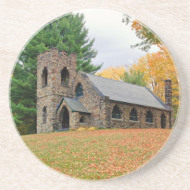 Kapelle im Fall Sandstein Untersetzer