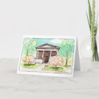 Kapelle im Lakeview Friedhof Faltkarte