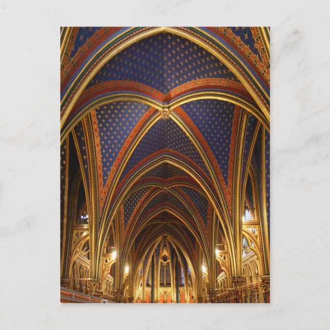 Kapelle Paris Postkarte (Vorderseite)