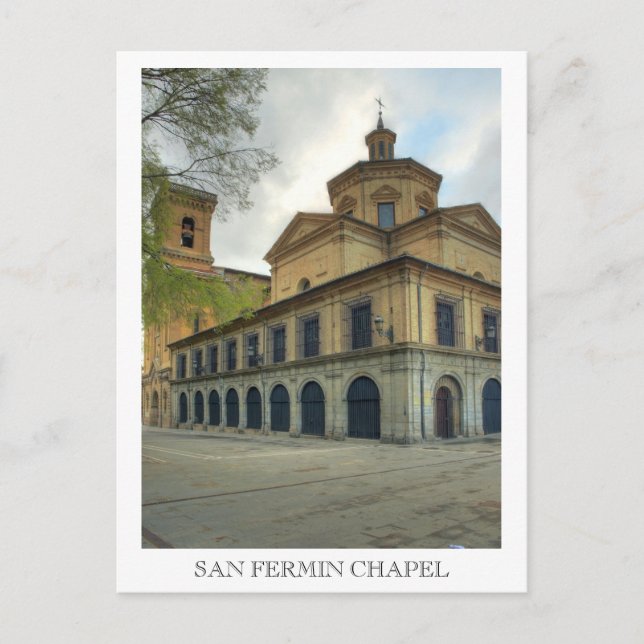 Kapelle San Fermín Postkarte (Vorderseite)
