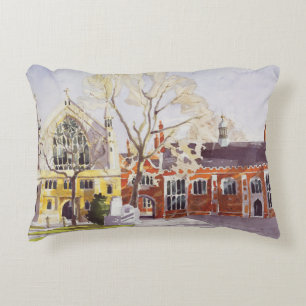 Kapelle und Gasthaus Halls Lincolns Dekokissen