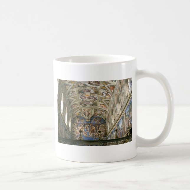 Kapelle Vatikans Sistine Kaffeetasse (Rechts)