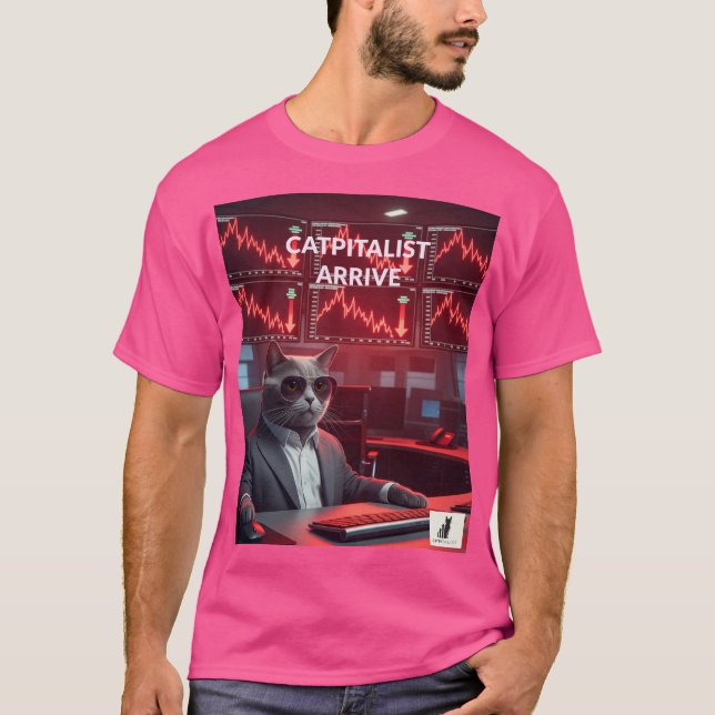 Kapitalgeber: Comedy zum Marktabsturz - Funny Fina T-Shirt (Vorderseite)