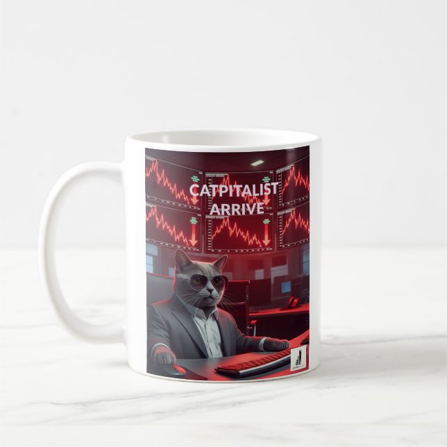 Kapitalgeber: Comedy zum Marktabsturz - Tasse Fina (Links)