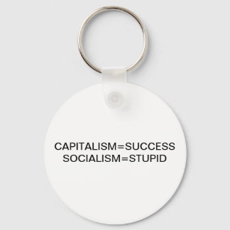 KAPITALISMUS=ERFOLGSOZIALISMUS=STUPID SCHLÜSSELANHÄNGER