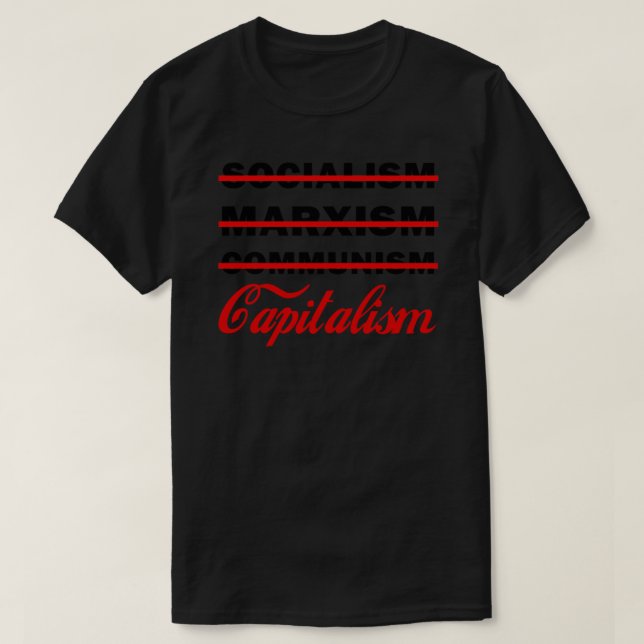 Kapitalismus Essenzieller T - Shirt (Design vorne)