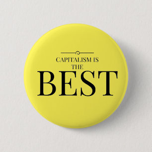 Kapitalismus ist das Beste Button