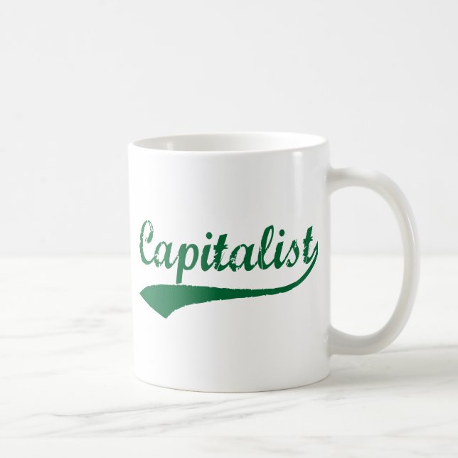 Kapitalist Kaffeetasse (Rechts)