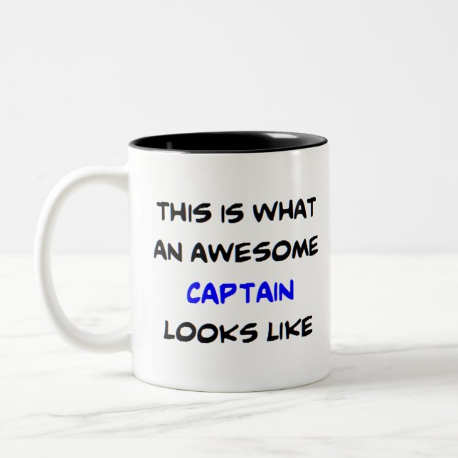 Kapitän4, phantastisch zweifarbige tasse (Links)
