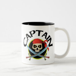 Kapitän 3D Zweifarbige Tasse