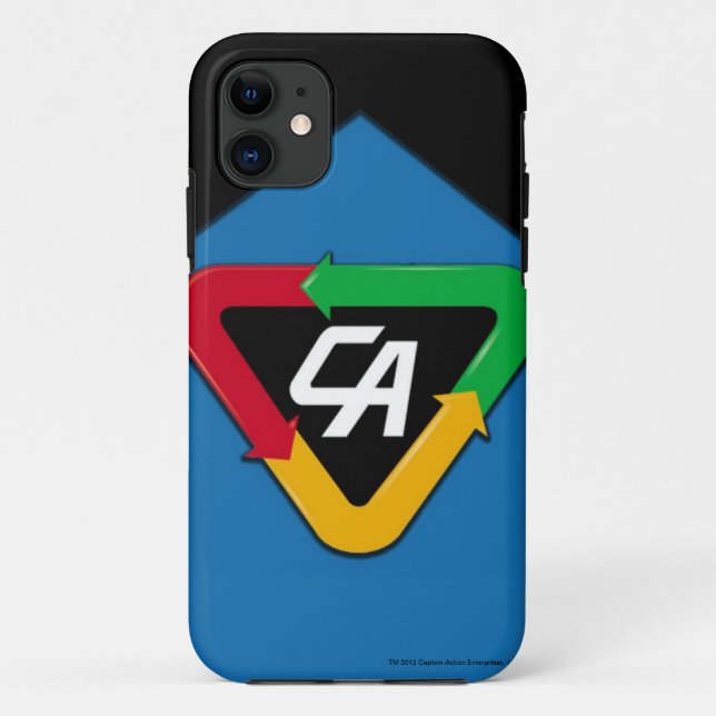 Kapitän Action iPhone 5 Fall Case-Mate iPhone Hülle (Rückseite)