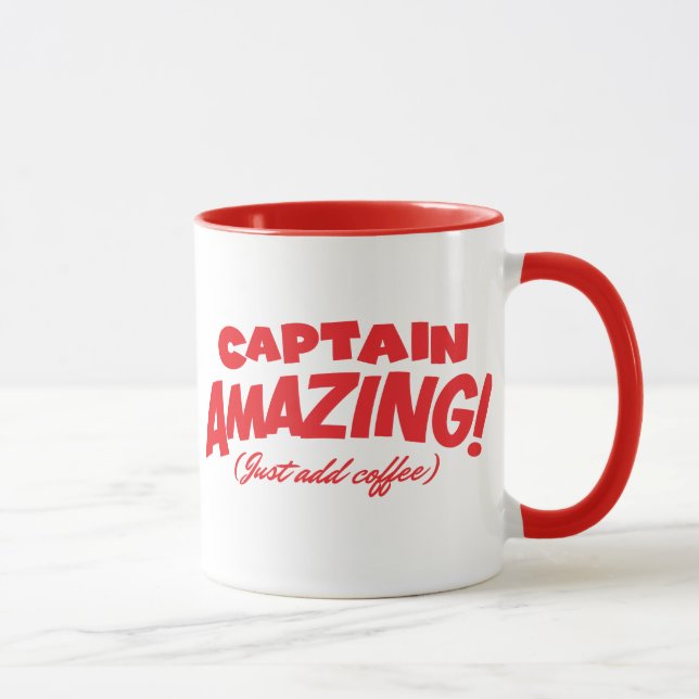 Kapitän Amazing Mug Tasse (Rechts)