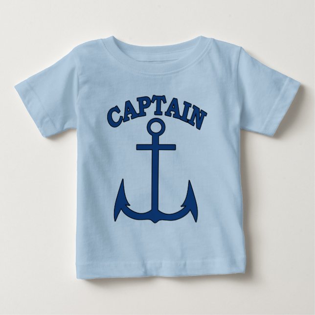 Kapitän Blue Anchor Baby Boy T - Shirt (Vorderseite)