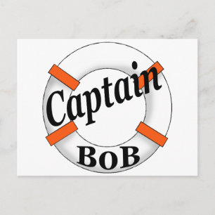 Kapitän Bob Postkarte