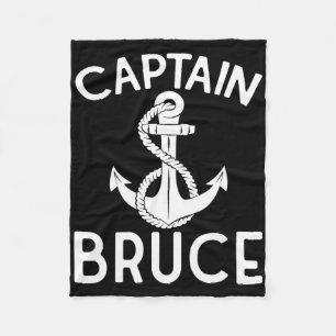 Kapitän Bruce Schiff Jacht Bootfahren Boot Anker Fleecedecke