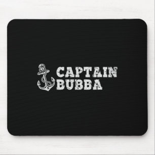 Kapitän Bubba Segelboot Vintage Boot Anker  Mousepad