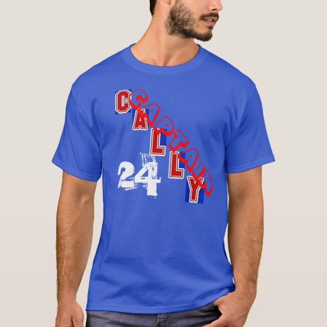 Kapitän Cally Broadway Blueshirts T-Shirt (Vorderseite)