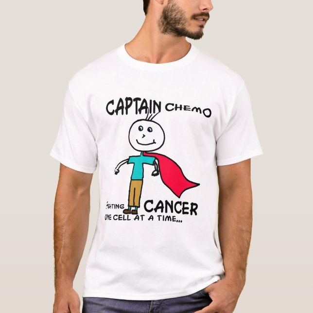 KAPITÄN CHEMO CANCERS T-Shirt (Vorderseite)