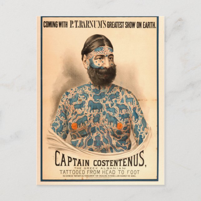 Kapitän Constantius Postkarte (Vorderseite)