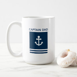 Kapitän Dad Anchor Coffee Mug Kaffeetasse