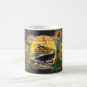 KAPITÄN DAN DER WOLF LARSEN VON ALASKA AK KAFFEETASSE