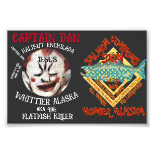 KAPITÄN DAN ENCHILADA JESUS WHITTIER ALASKA FOTODRUCK