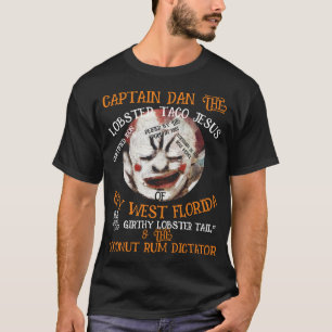 KAPITÄN DAN HUMMER-TACO-JESUS-Schlüsselkalkkuchen T-Shirt