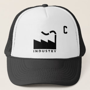 Kapitän der Industrie! Truckerkappe