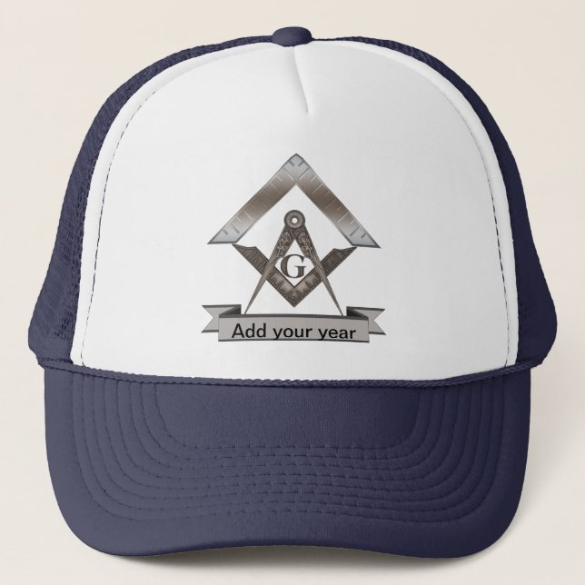 Kapitän der Lodge Truckerkappe (Vorderseite)