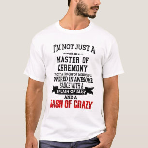 Kapitän der Zeremonie T - Shirt Geschenk/Gegenwart