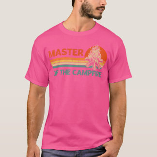 Kapitän des Campfire Vintag Sun Backpacker Camp T-Shirt