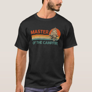Kapitän des Campfire Vintag Sun Backpacker Camp T-Shirt