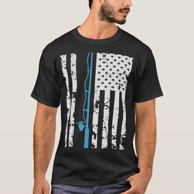 Kapitän des Fischerbootes Männer Vater T-Shirt (Vorderseite)