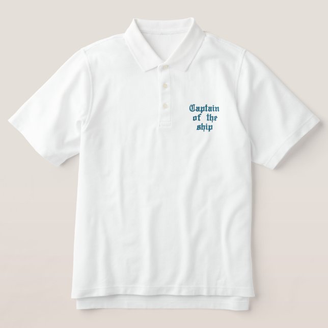 Kapitän des Schiffes (Design Vorderseite)