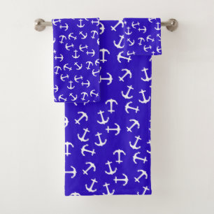 Kapitän des Theme Anchor Sea Ocean Badhandtuch Set